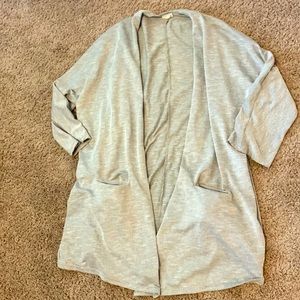 Light weight blazer. Striped. Pockets